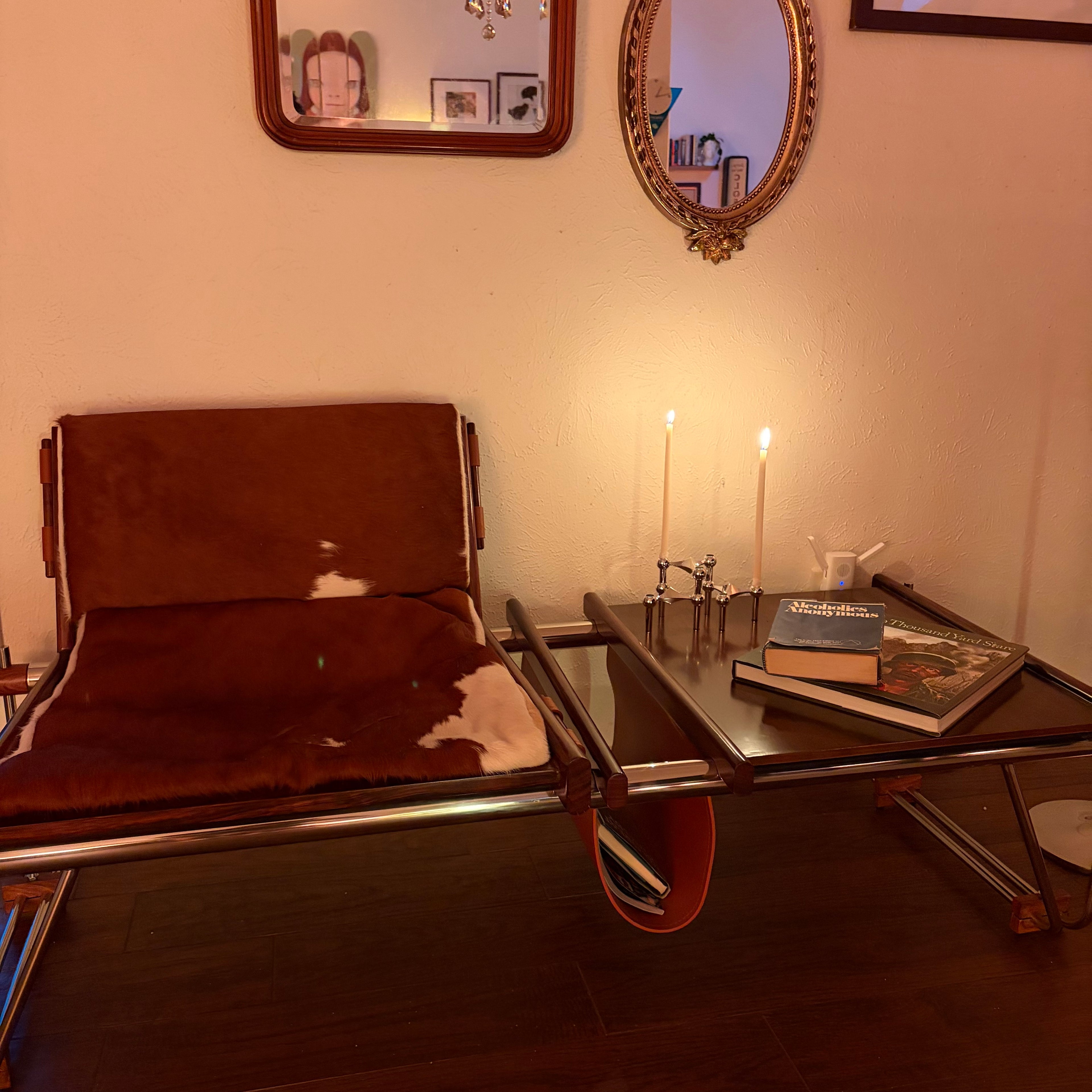 Modular Chrome Candleholders