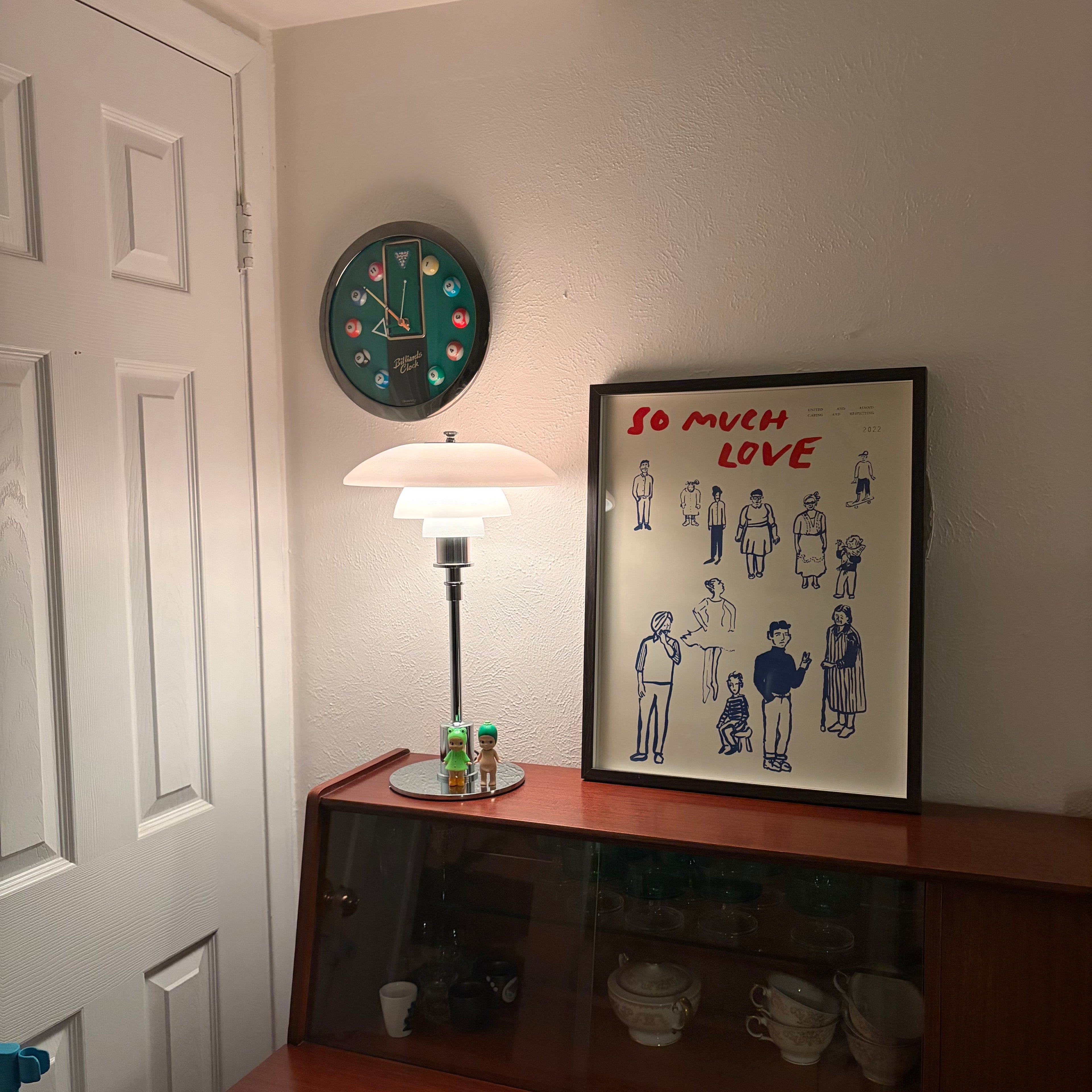 Franklin Glass Lamp